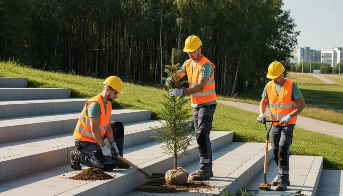 Milwaukee, WI tree planting service for healthy, lasting growth on a residential property